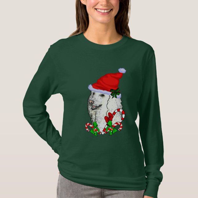 Camiseta Poodle Lovers Natal (Frente)