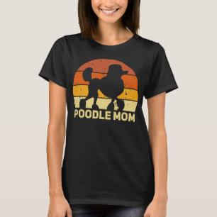 Camiseta Poodle Mãe Amante Dando Engraçado Meme 