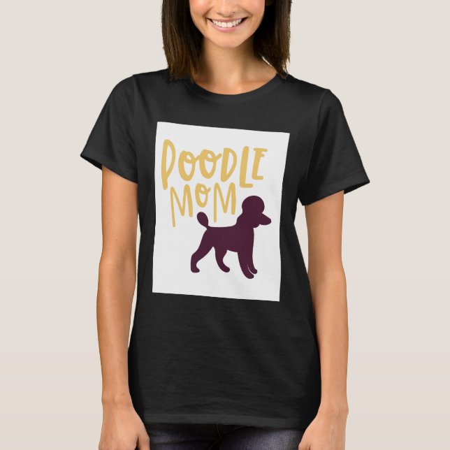 Camiseta Poodle Mãe Essencial (Frente)