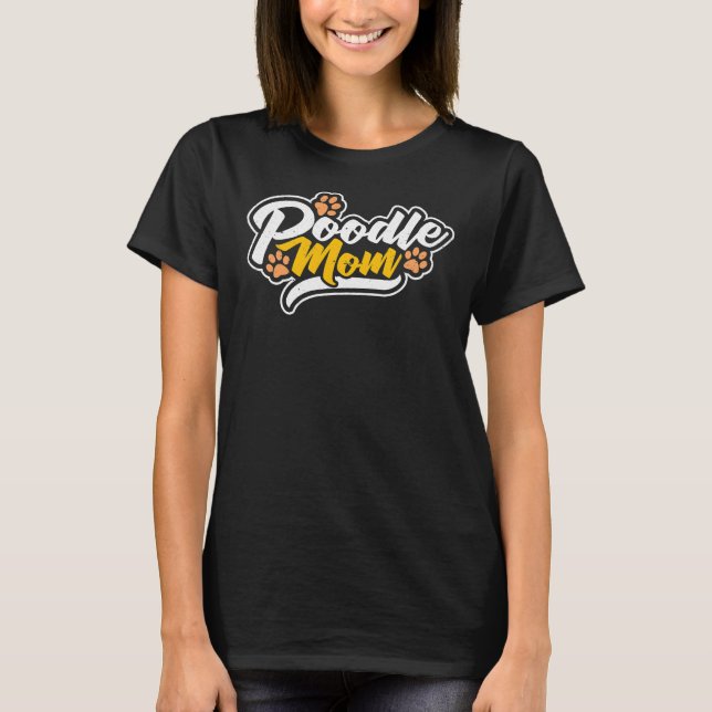 Camiseta Poodle Mãe Essencial (Frente)