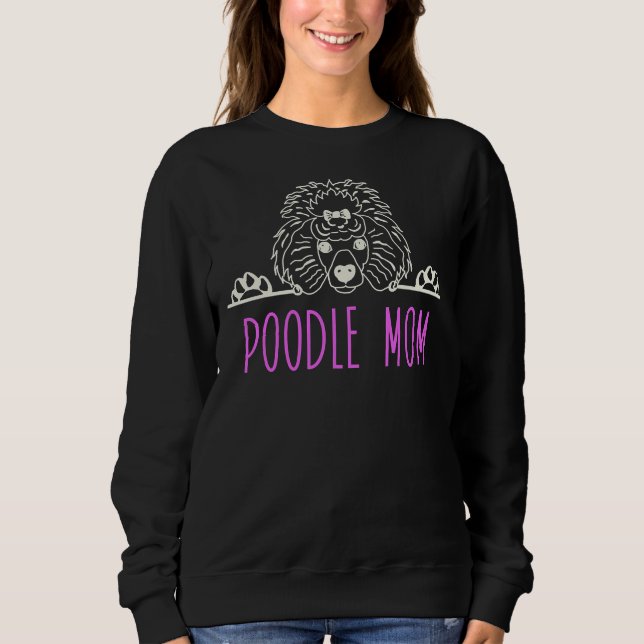 Camiseta Poodle Mãe T- (Frente)