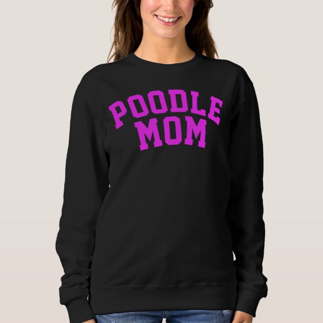 Camiseta Poodle Mãe Unisex Poodle Gift Design (Frente)