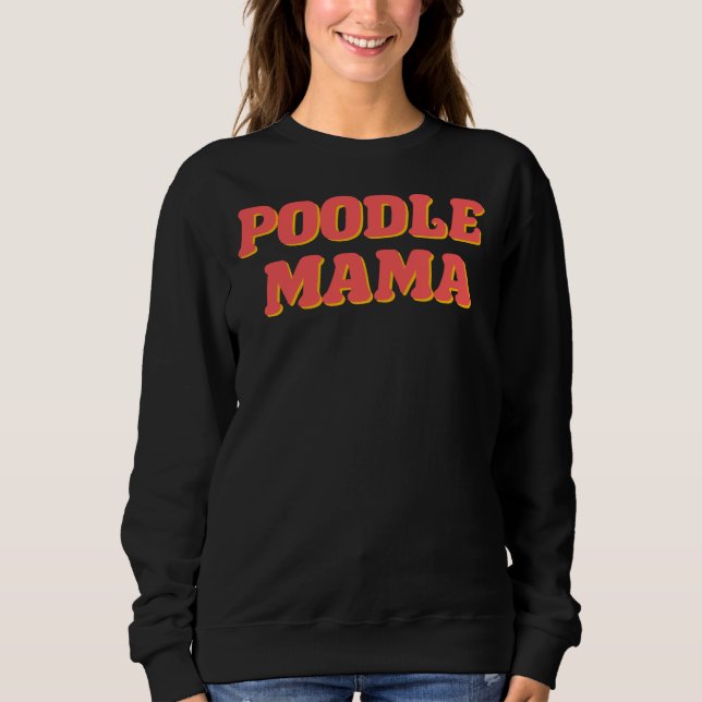 Camiseta Poodle Mama (Frente)