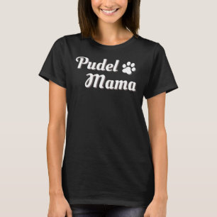 Camiseta Poodle Mamãe Com Pata