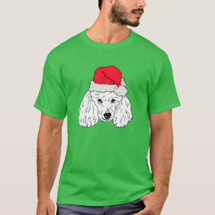 Camiseta Poodle Natal Engraçado Cachorro de Aniversário Don