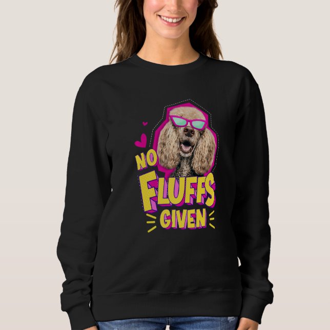 Camiseta Poodle No Fluffs (Frente)