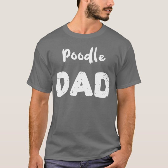 Camiseta Poodle Pai (Frente)