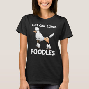 Camiseta Poodle Para Raparigas Filhas Cachorro-Poodle 1