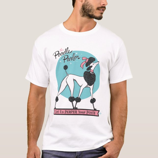 Camiseta Poodle Parlor (Frente)