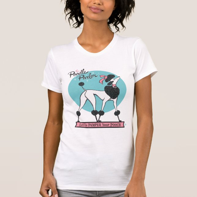 Camiseta Poodle Parlor (Frente)