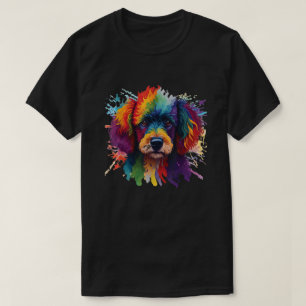 Camiseta Poodle Pop Art Dog Lover Pet Breeder