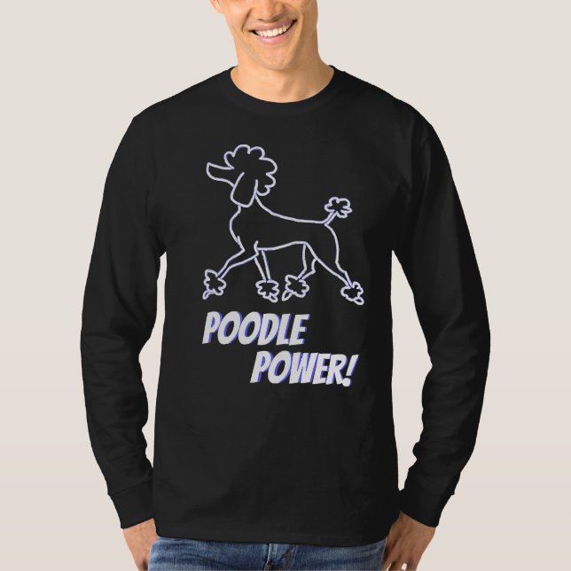 Camiseta Poodle Power! (Frente)