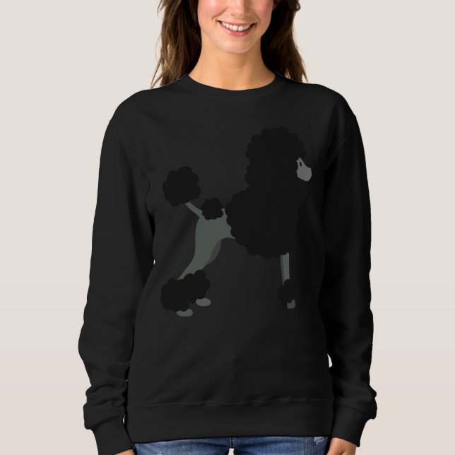 Camiseta Poodle Preto (Frente)