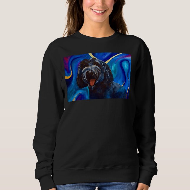 Camiseta Poodle Psychedelic (Frente)