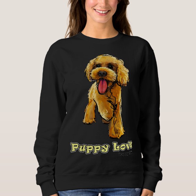 Camiseta Poodle Puppy Love (Frente)