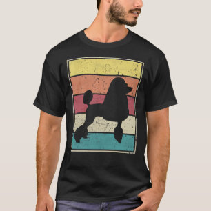 Camiseta Poodle Retro Vintage Classic