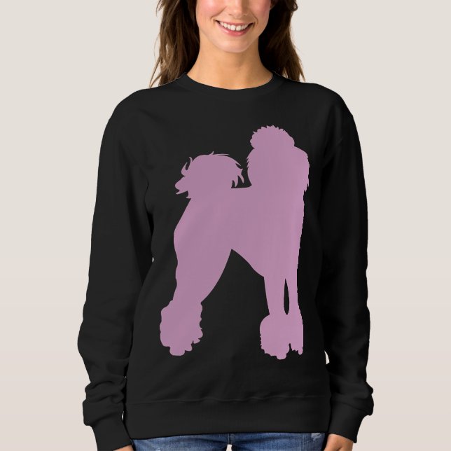 Camiseta Poodle Rosa (Frente)
