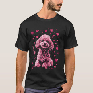 Camiseta Poodle Rosa Fofo