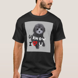 Camiseta Poodle Silver