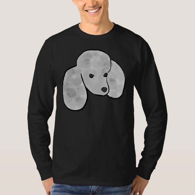 Camiseta Poodle Silver (Frente)