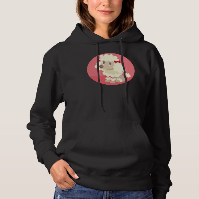 Camiseta Poodle Sitting (Frente)