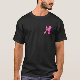 Camiseta Poodle Skirt Hot Pink Sock Salto 1950
