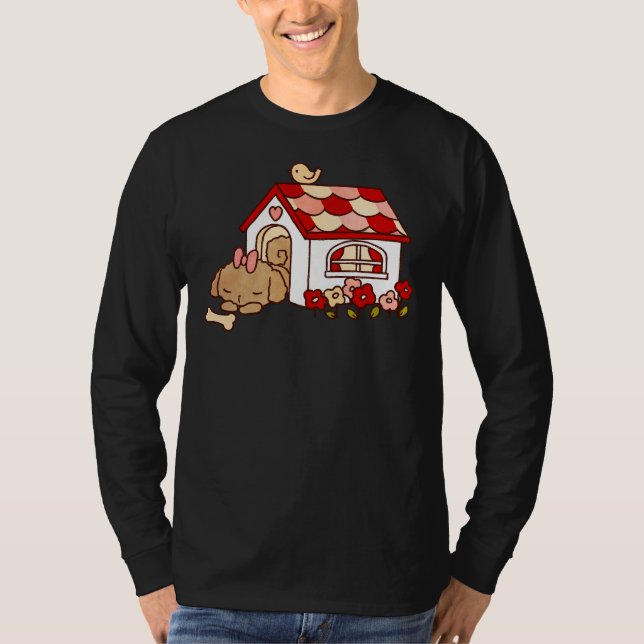 Camiseta Poodle Sleep (Frente)