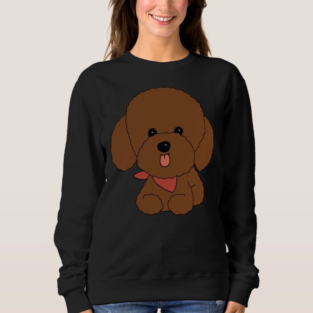 Camiseta poodle T- (Frente)
