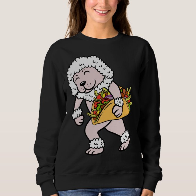 Camiseta Poodle Taco Lover (Frente)