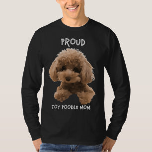 Camiseta Poodle Toy Poodle, mãe