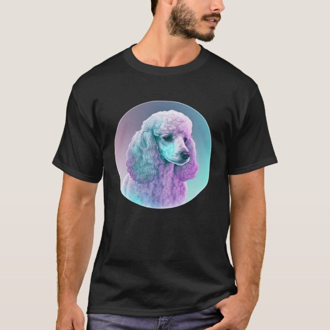 Camiseta Poodle Vaporwave Retrowave Aesthetic  1 (Frente)