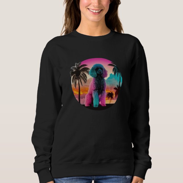 Camiseta Poodle Vaporwave Retrowave Aesthetic 2 (Frente)