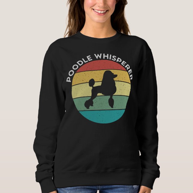 Camiseta Poodle Whisperer Gift (Frente)