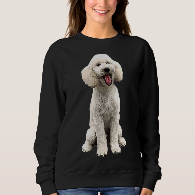 Camiseta Poodle White Beauty (Frente)