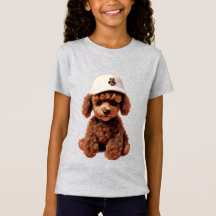 Camiseta Poodle Xícara