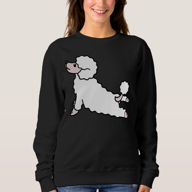 Camiseta Poodle Yoga (Frente)