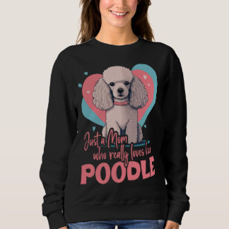 Camiseta Poodledog with heartdecoration  Poodlemom  2