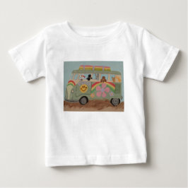 Camiseta Poodles na Van Hippie