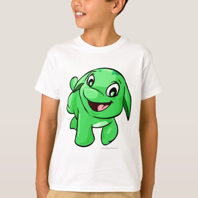 Camiseta Poogle Green (Frente)