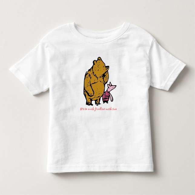 Camiseta Pooh e Piglet (Frente)