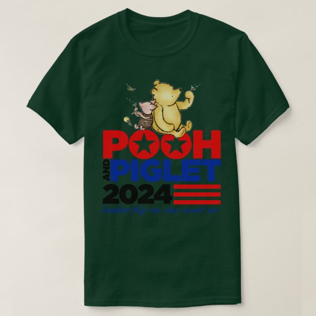 Camiseta Pooh e Piglet (Frente do Design)