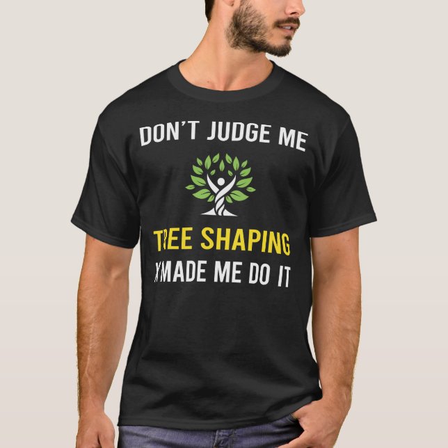 Camiseta Pooktre Tree Shaping Arborsculture (Frente)
