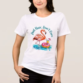Camiseta Pool Hair Dont Care Funny Swimming Gift