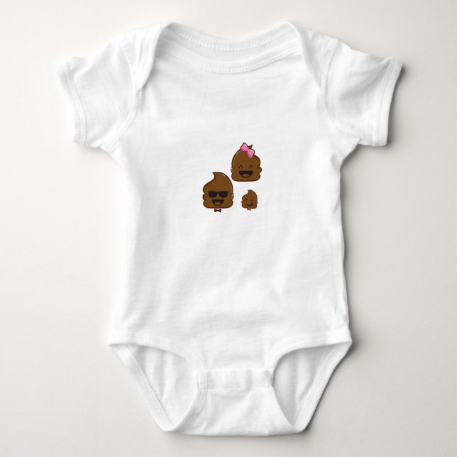 Camiseta poop emoji (Frente)