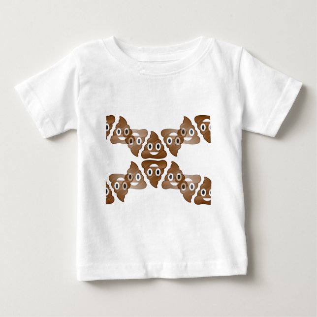 Camiseta poop emojis (Frente)