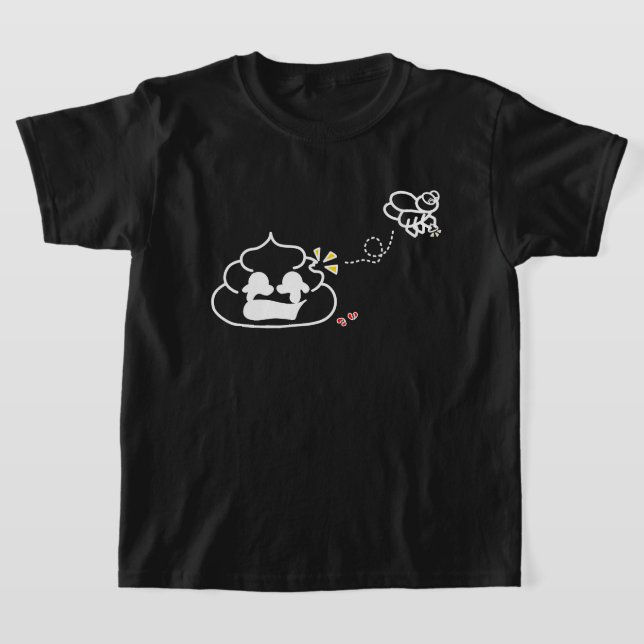 Camiseta Poop quebrado - Brootsch, PooPoo (Postura )