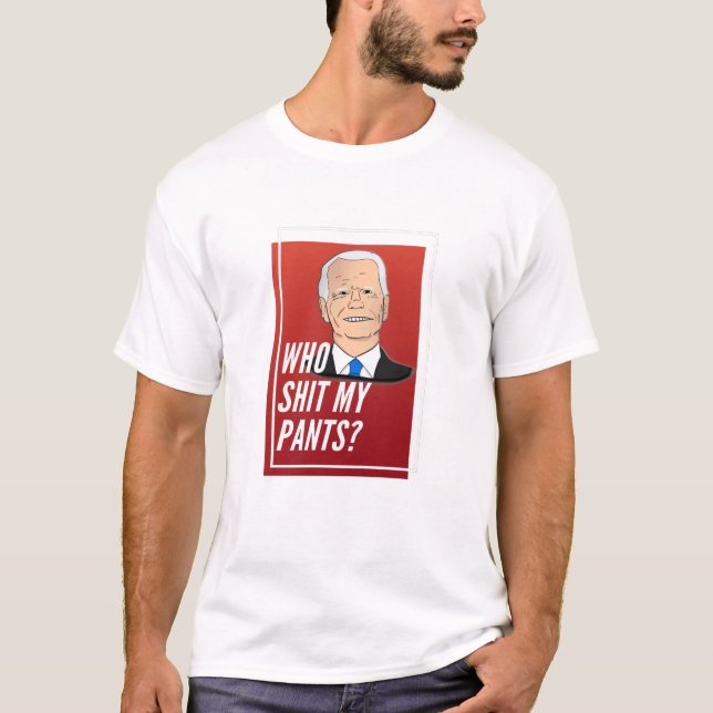 Camiseta Poopy Pants Biden (Frente)
