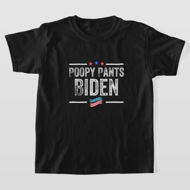 Camiseta Poopy Pants Biden (Postura )