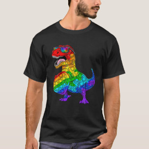 Camiseta Pop 100 Dias De Dinossauro Escolar Para Rex Fidget