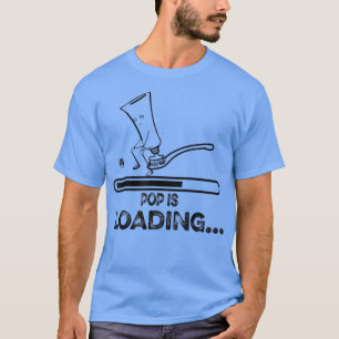 Camiseta Pop Agora Carregando Dentes Engraçado Dentino